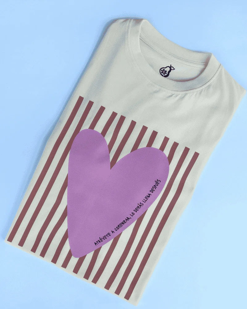 CAMISETA ATRÉVETE A COMENZAR