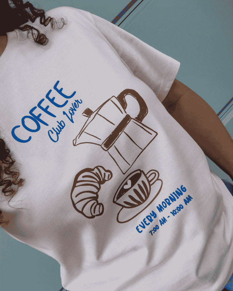 CAMISETA COFFEE LOVER CLUB