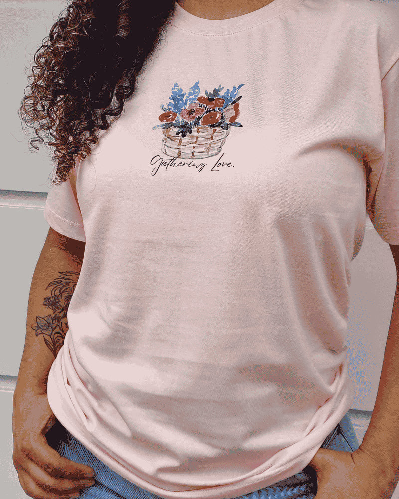 CAMISETA CANASTA DE FLORES