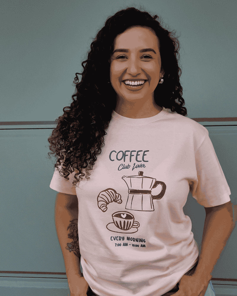 CAMISETA COFFEE LOVER CLUB