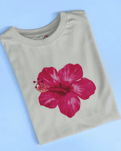 CAMISETA FLOR TROPICAL