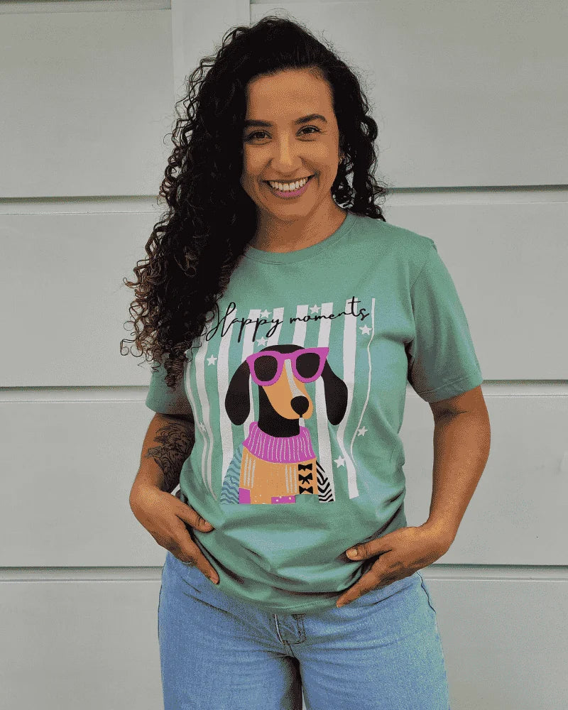 CAMISETA PERRITO HAPPY MOMENTS