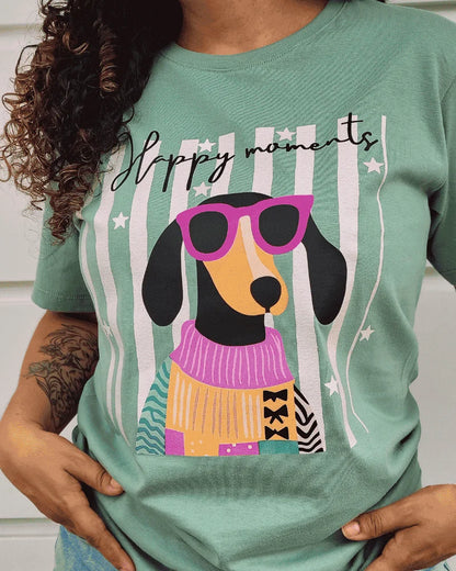 CAMISETA PERRITO HAPPY MOMENTS