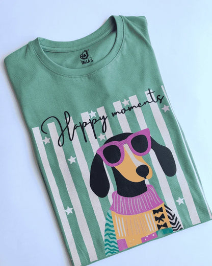 CAMISETA PERRITO HAPPY MOMENTS